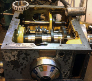 Reconditioning of Colchester Triumph Headstock with new spindle bearings